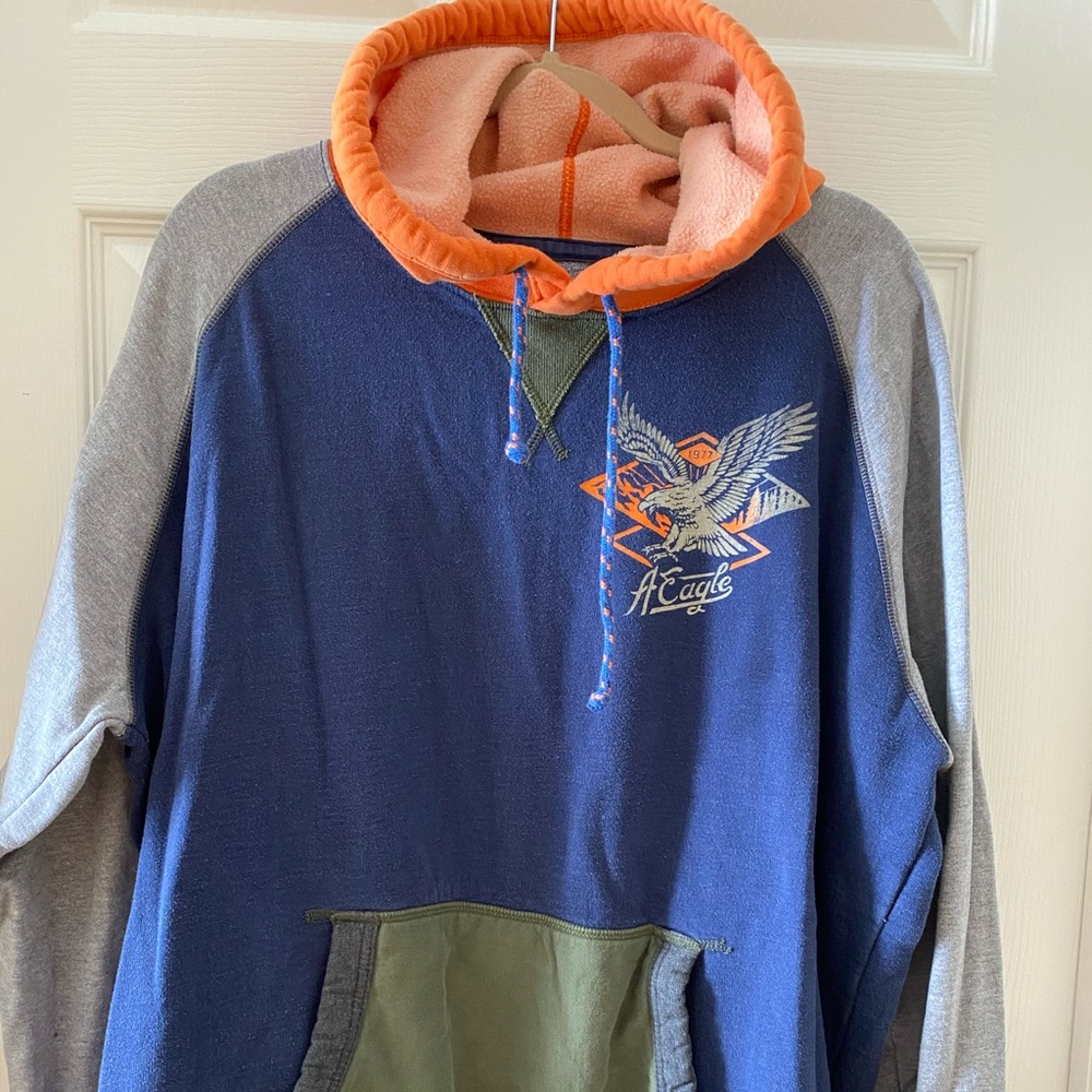 American Eagle Colorblock Hoodie